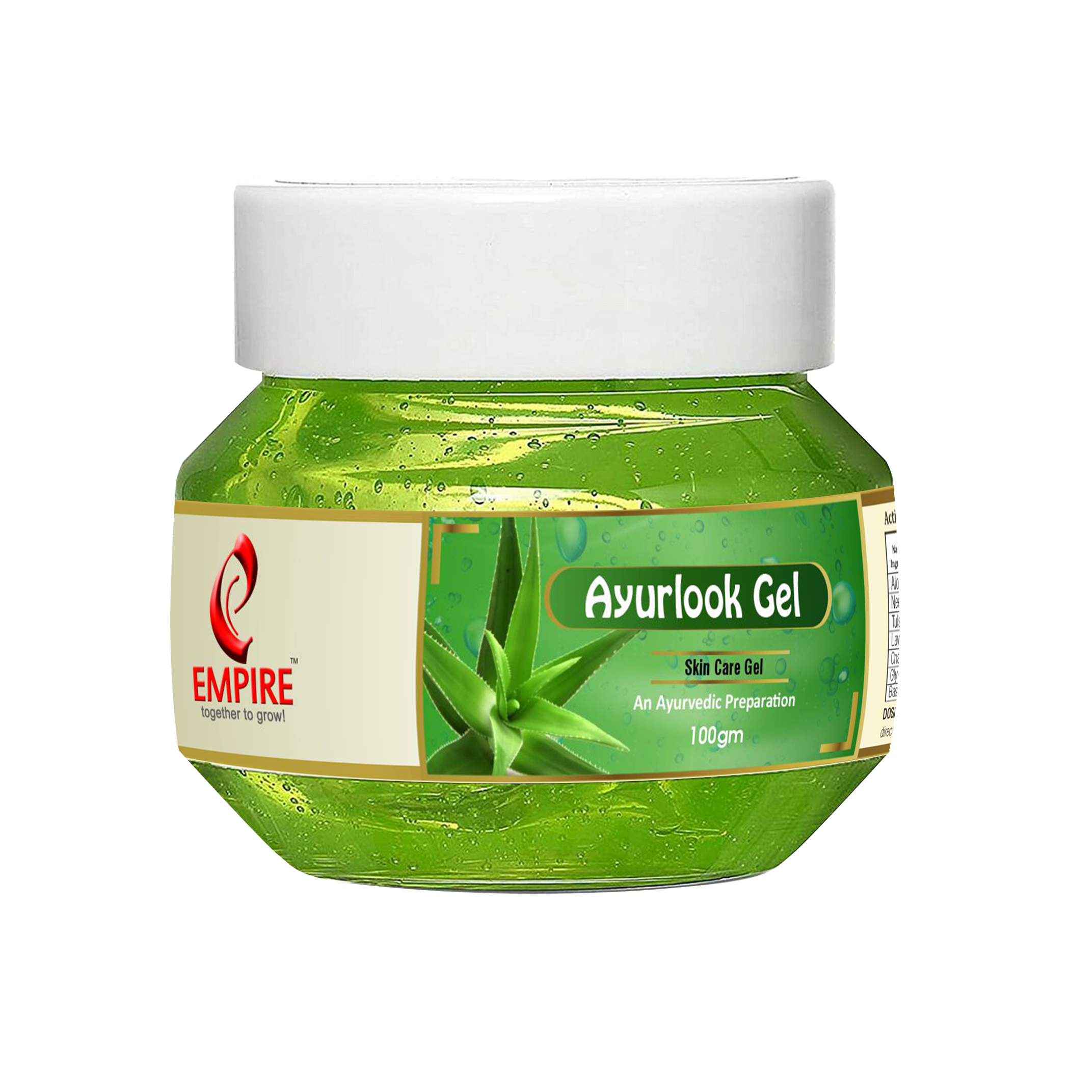 AYUR LOOK SKIN CARE GEL - 100GM